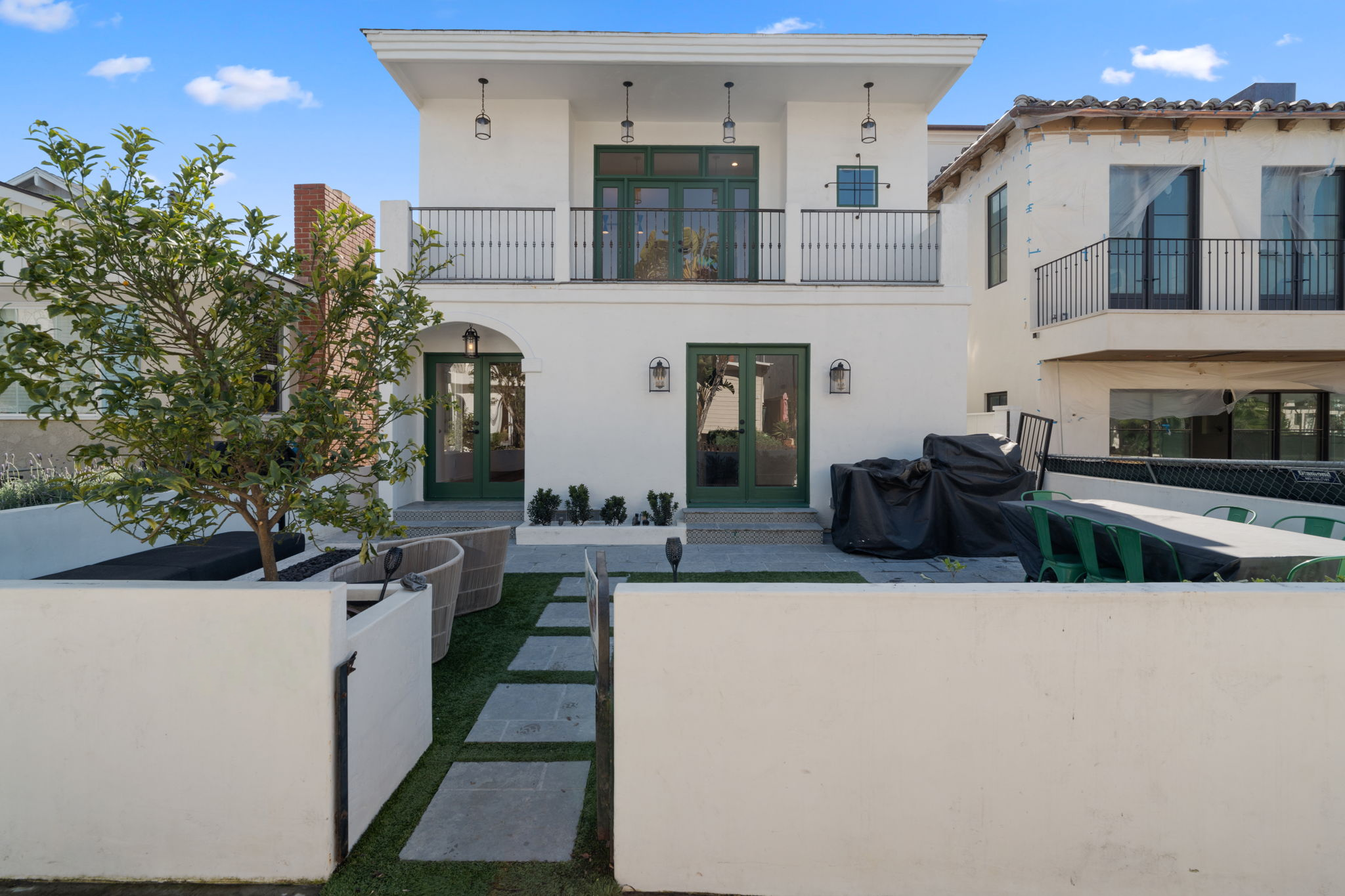 Modern Spanish style luxury interior remodel in Manhattan Beach